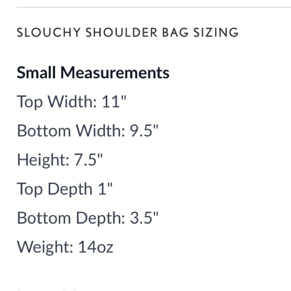 PLG AP black pebbled slouchy bag. NEVER CARRIED. - Picture 3 of 4